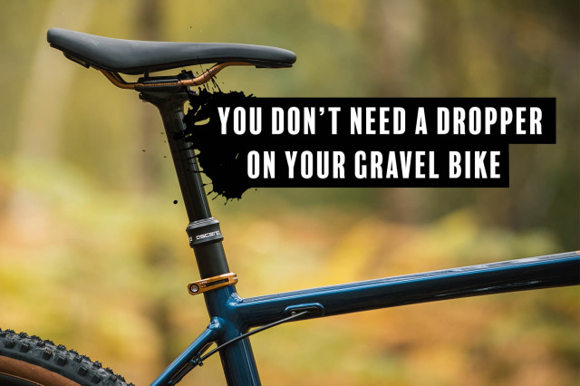 Dropper sales post gravel